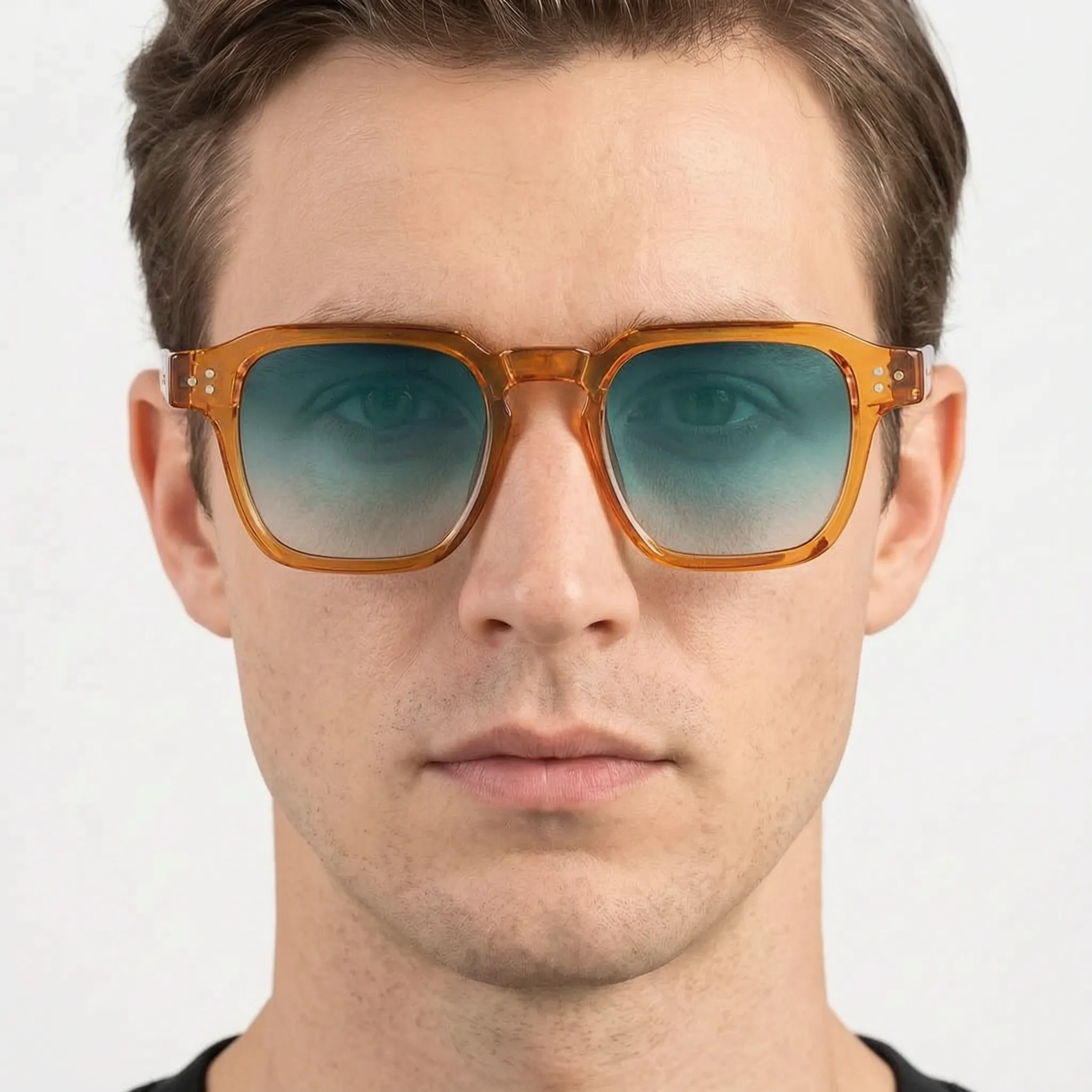 Nordspur | Kynell Vintage Inspired Square Frame Sunglasses