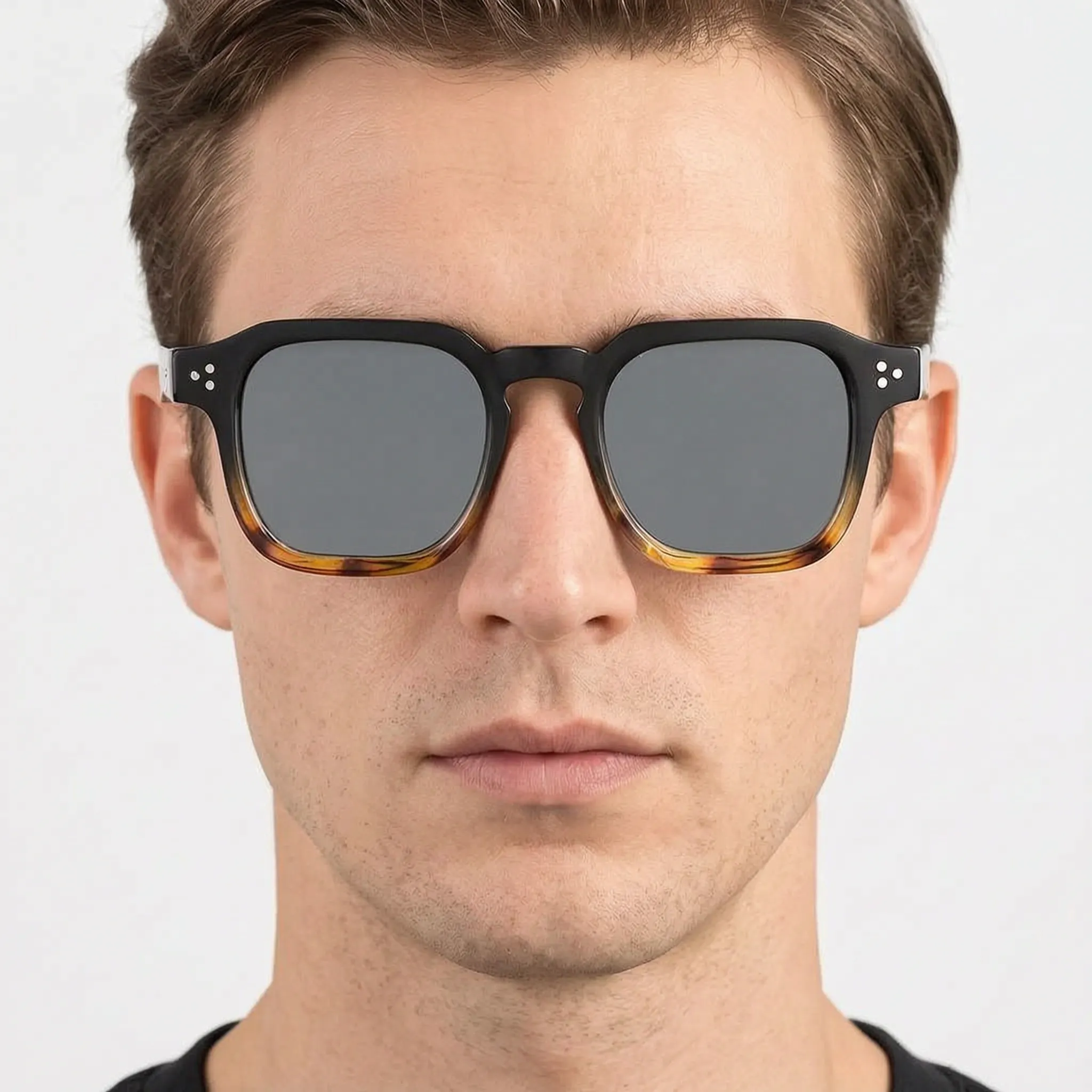 Nordspur | Kynell Vintage Inspired Square Frame Sunglasses