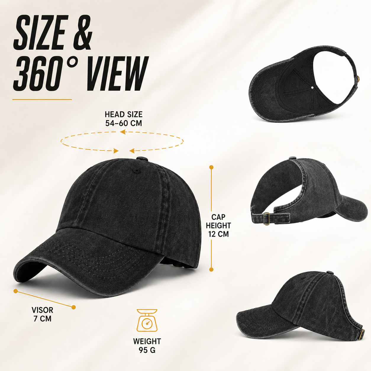 Nordspur | Kynetic Washed Backless Baseball Cap