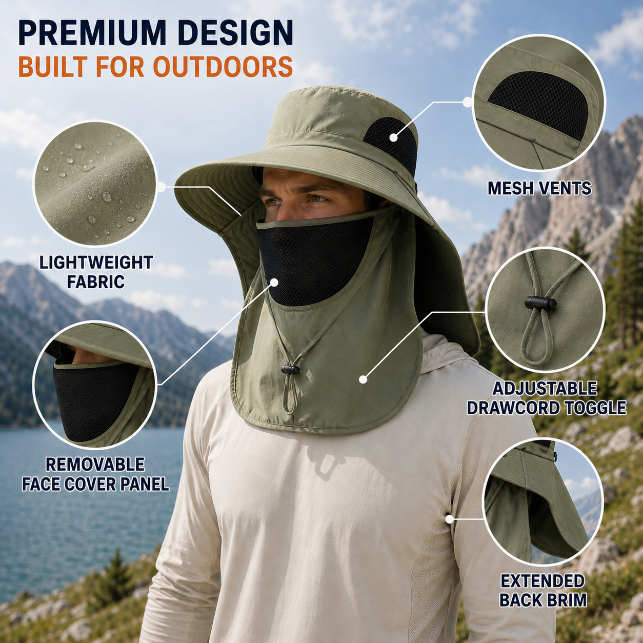 Nordspur | Kynetos Wide-Brimmed Sun Hat
