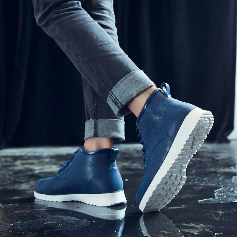 Nordspur | Lace Up Ankle Rain Boots