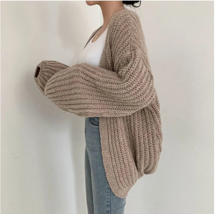 Nordspur | Lantriva Oversized Lantern Sleeve Cardigan