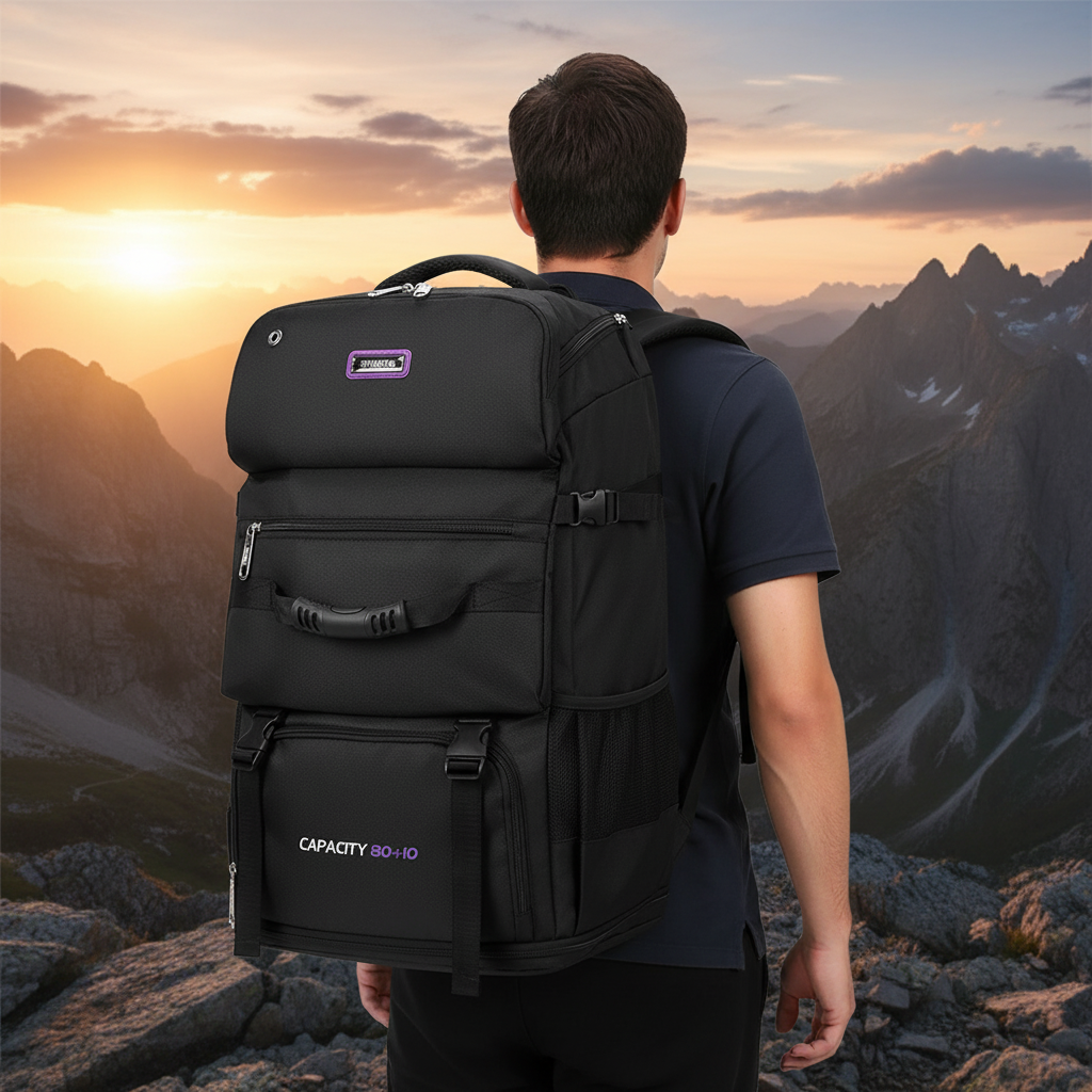 Nordspur | Large Capacity Nylon Backpack