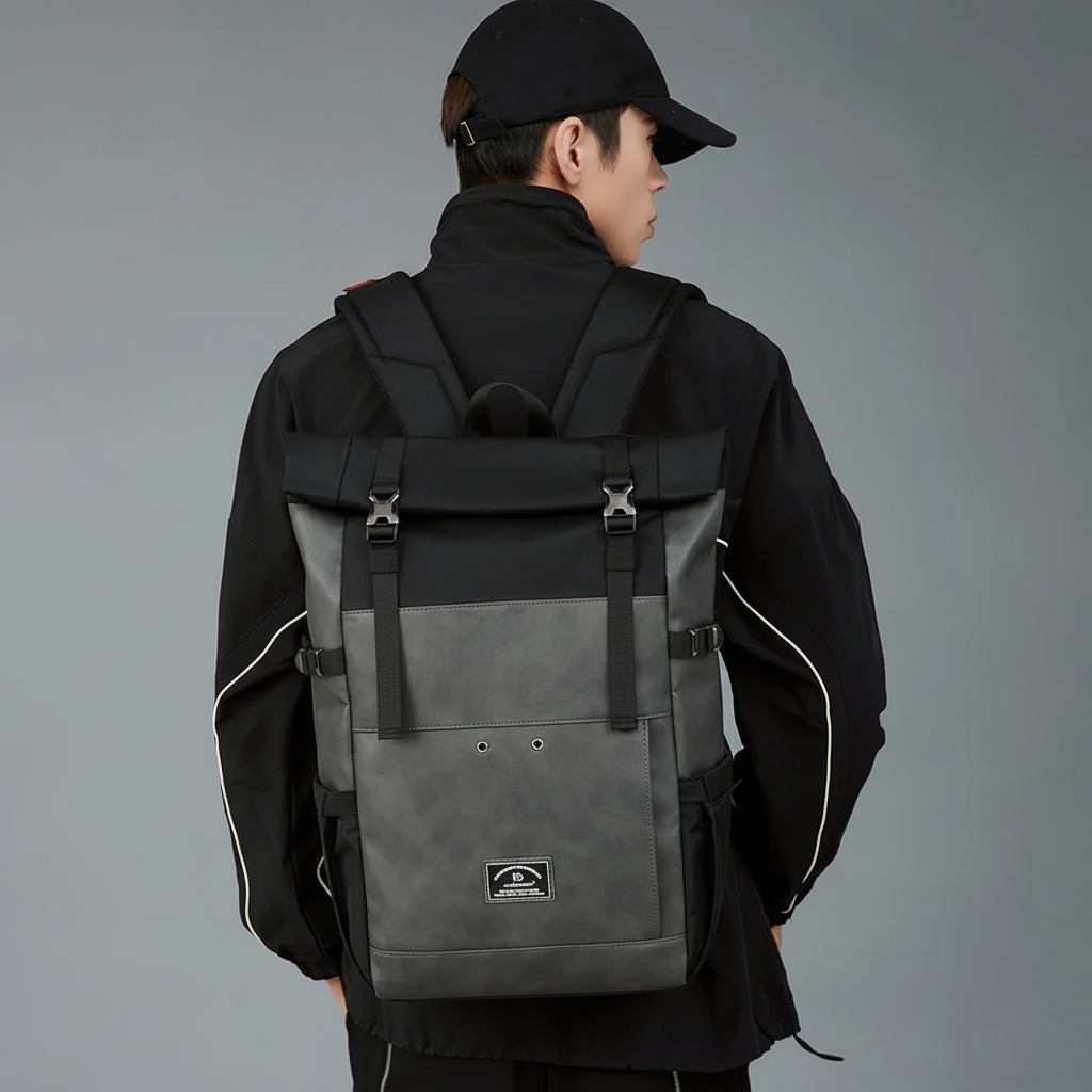 Nordspur | Large Capacity Roll Top Backpack
