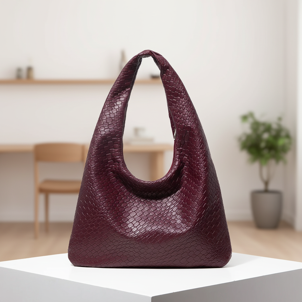 Nordspur | Large Crescent Shoulder Bag