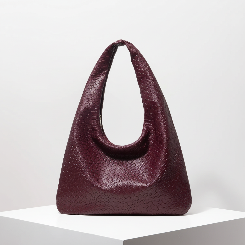 Nordspur | Large Crescent Shoulder Bag