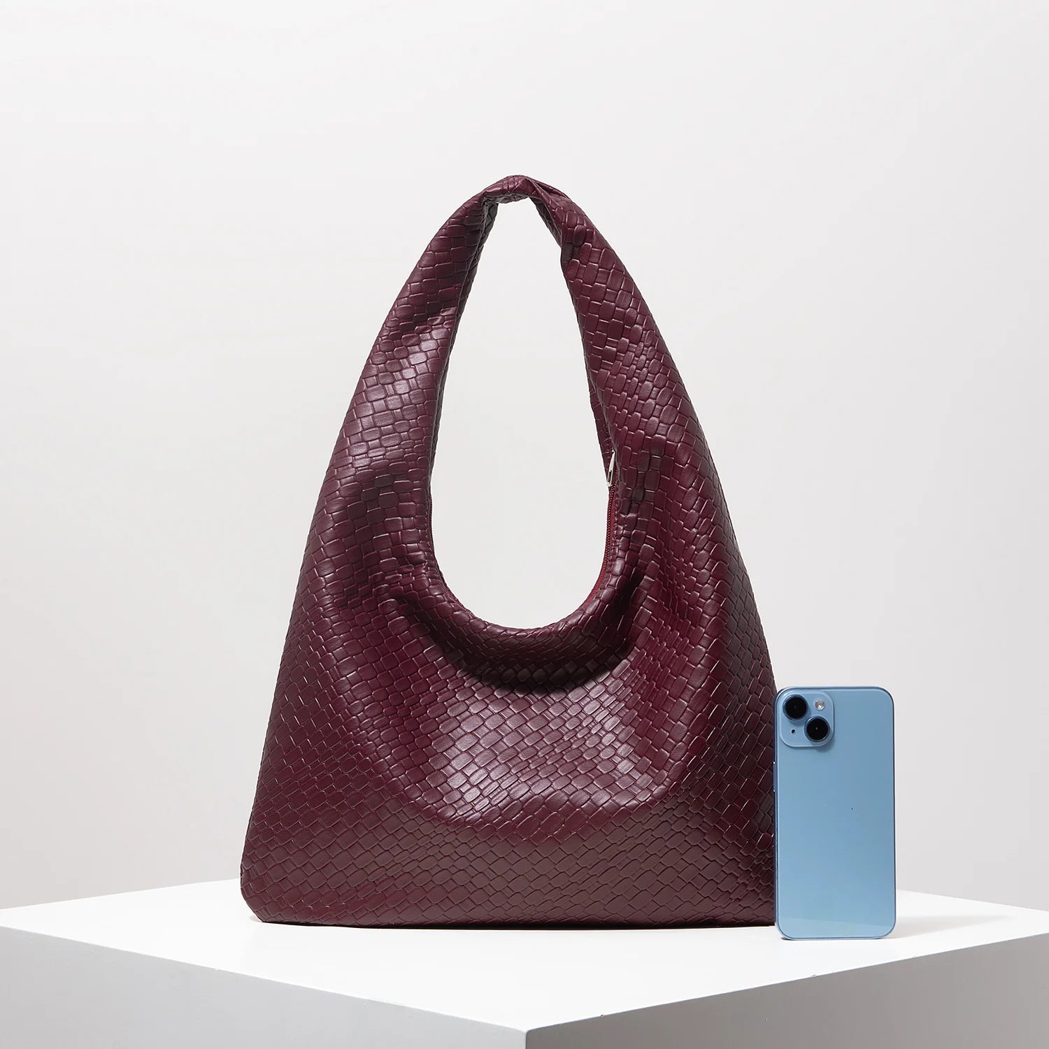 Nordspur | Large Crescent Shoulder Bag