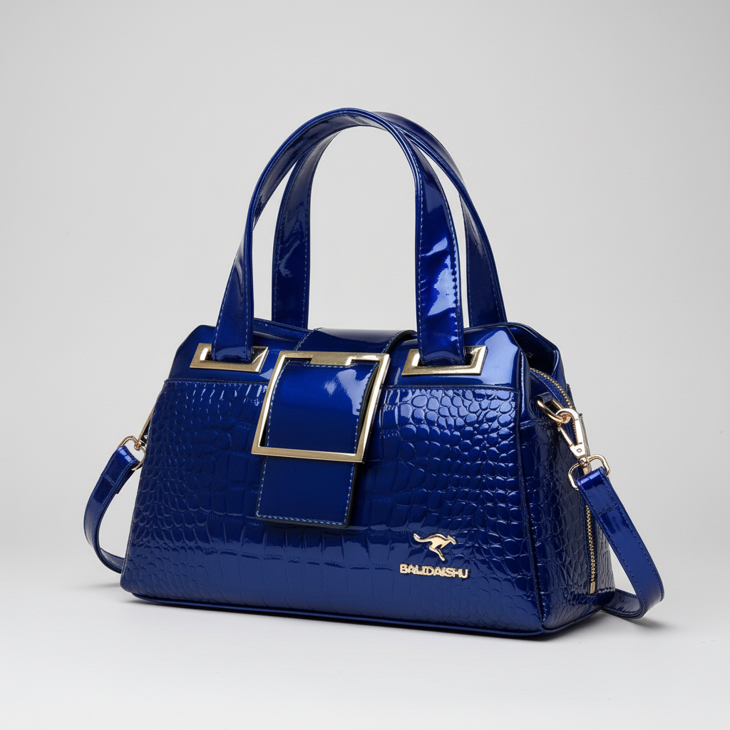 Nordspur | Large Patent Leather Tote