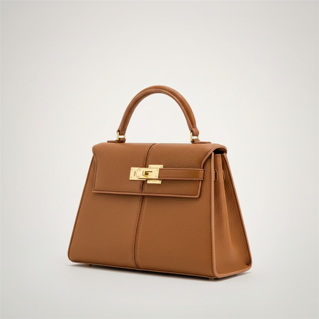 Nordspur | Large Square Top Handle Bag