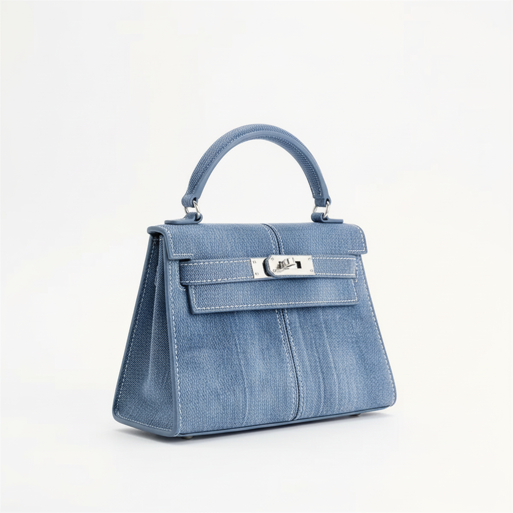 Nordspur | Large Square Top Handle Bag