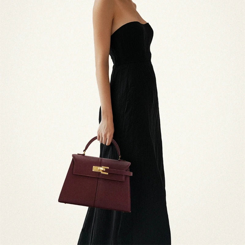 Nordspur | Large Square Top Handle Bag