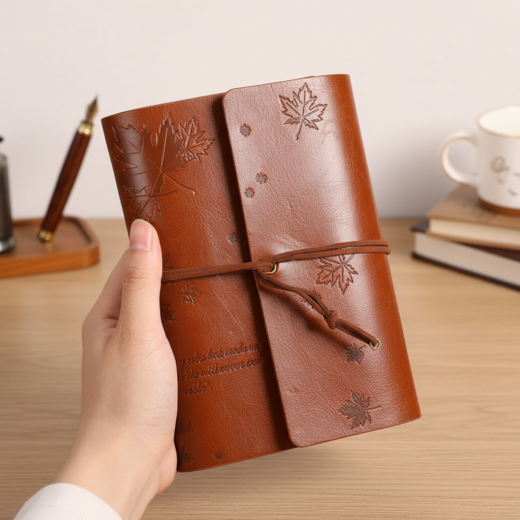 Nordspur | Leafora Vintage Wraparound Journal