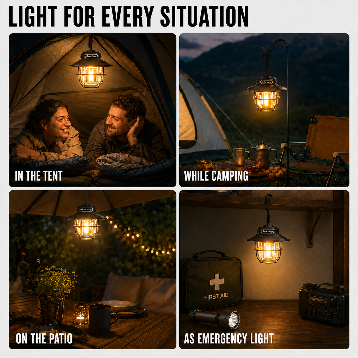 Nordspur | LichtNest Retro Lamp