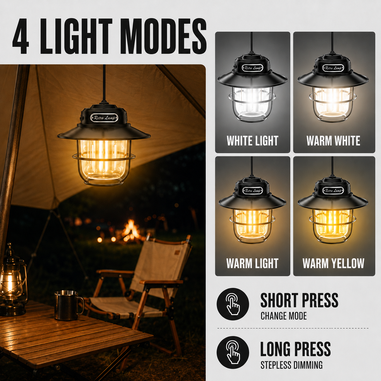 Nordspur | LichtNest Retro Lamp