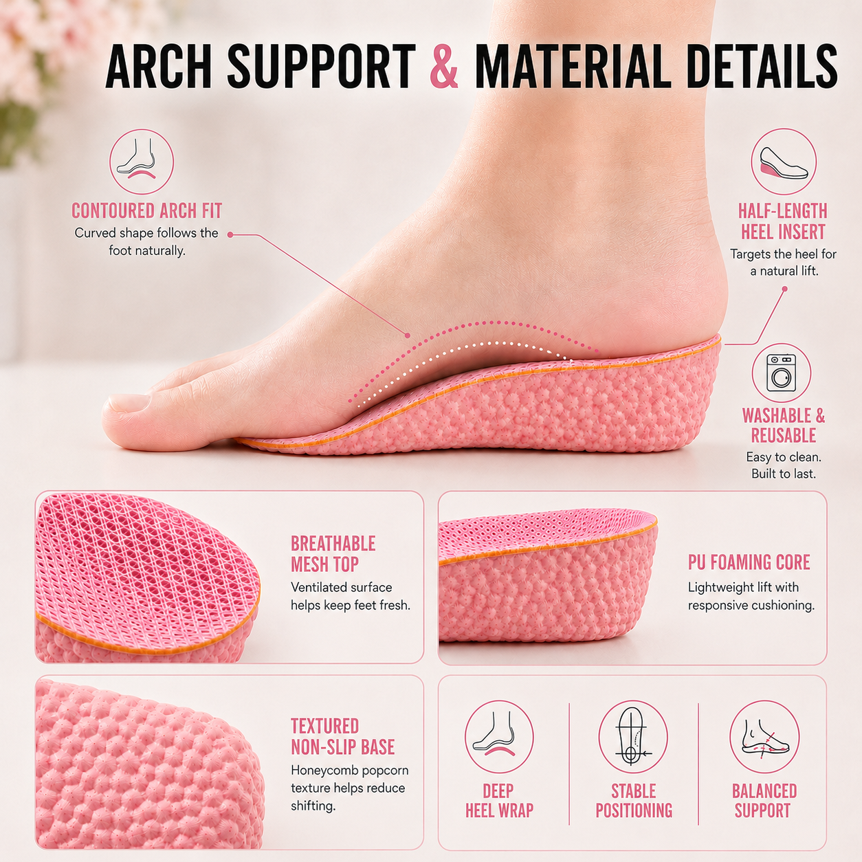 Nordspur | LiftStep Height Increasing Insoles