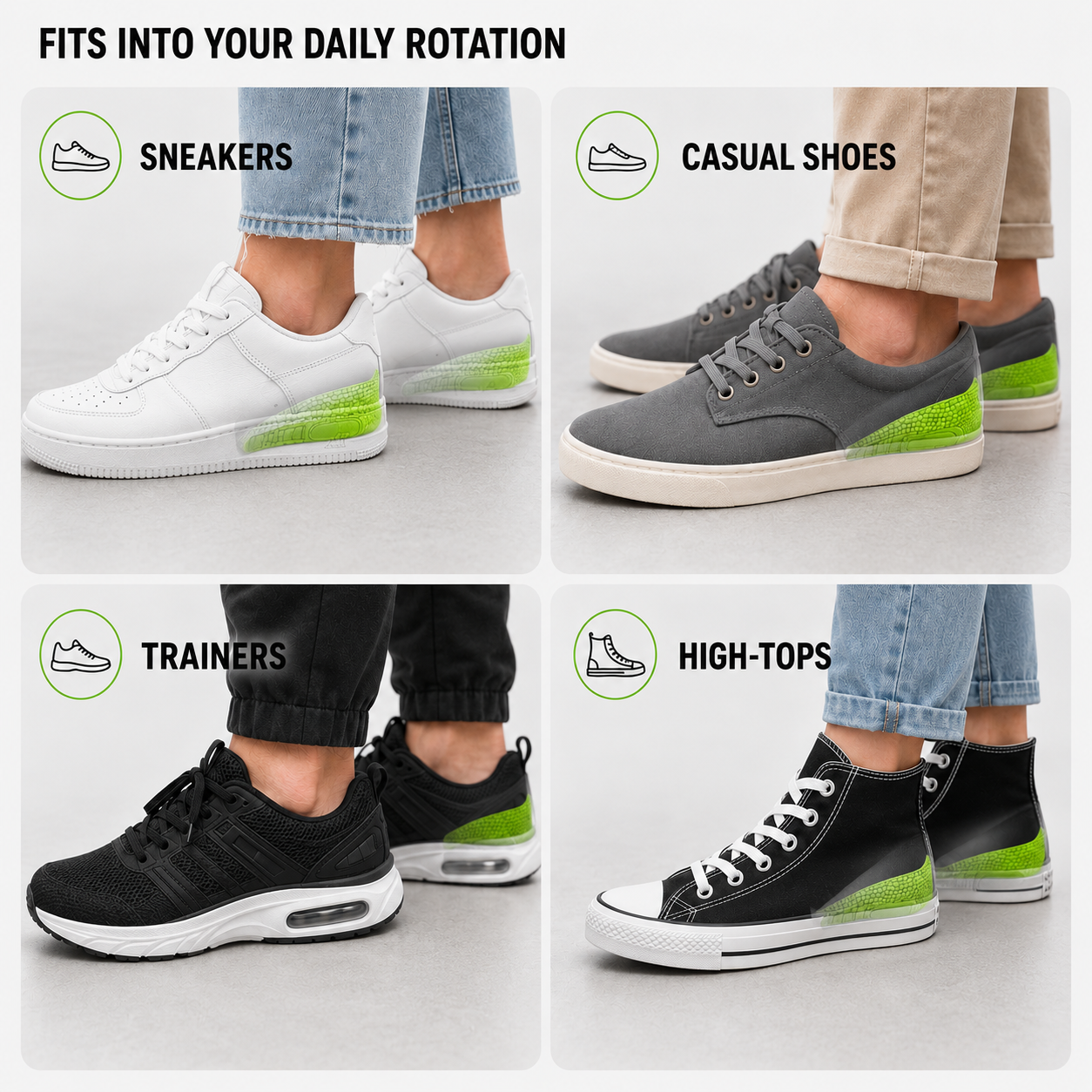 Nordspur | Liftiva Cushioned Height Increasing Insole