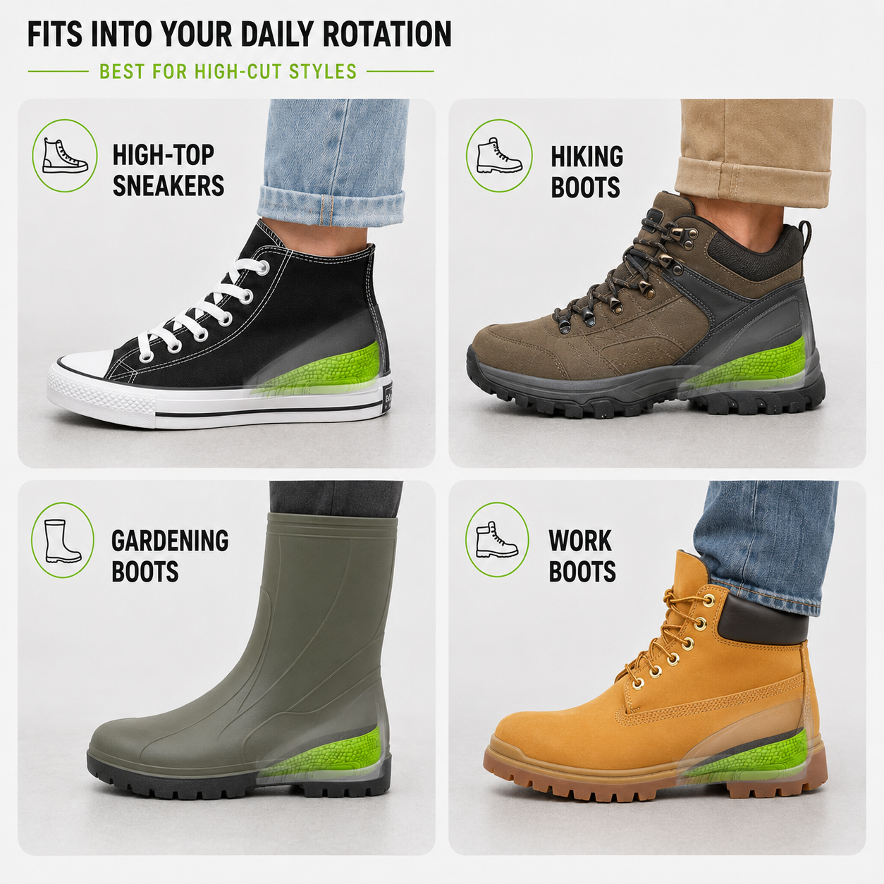 Nordspur | Liftiva Cushioned Height Increasing Insole