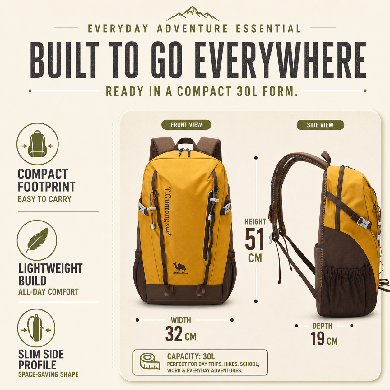 Nordspur | Lightweight Backpack