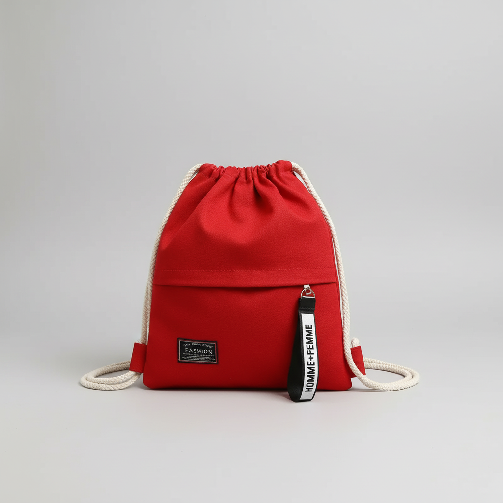 Nordspur | Linenovo Soft Linen Drawstring Backpack