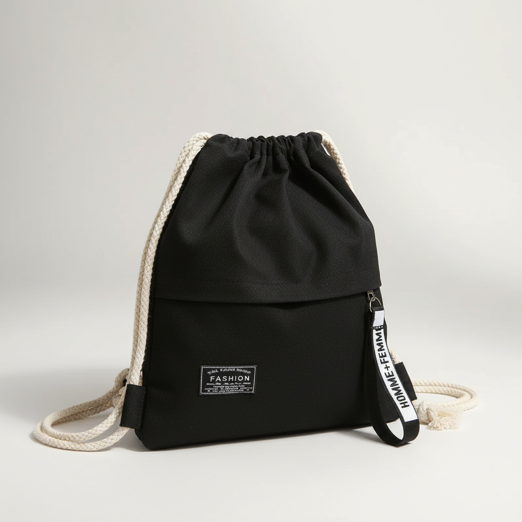 Nordspur | Linenovo Soft Linen Drawstring Backpack