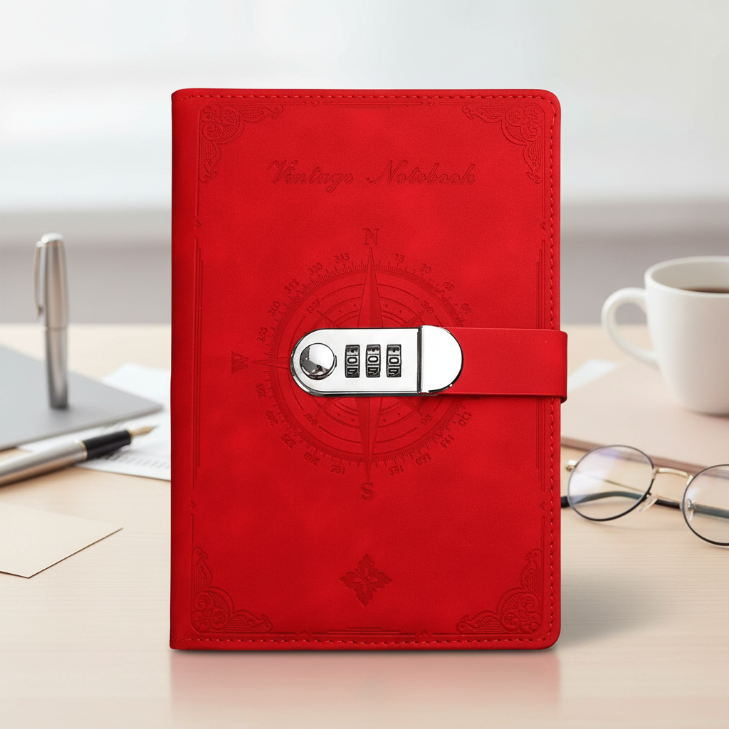 Nordspur | Lockaro A5 Hardcover Lock Journal