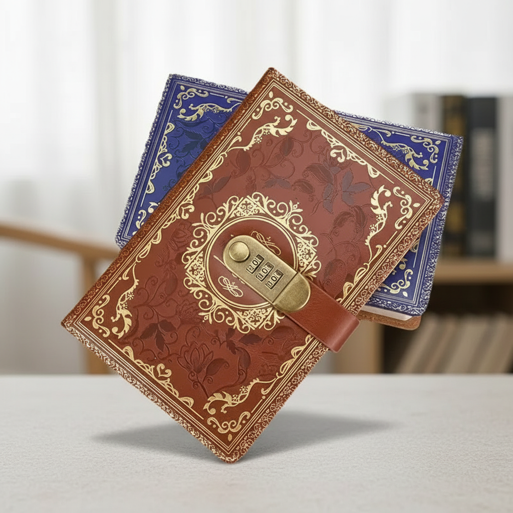 Nordspur | Lockoria A5 Retro Lock Journal