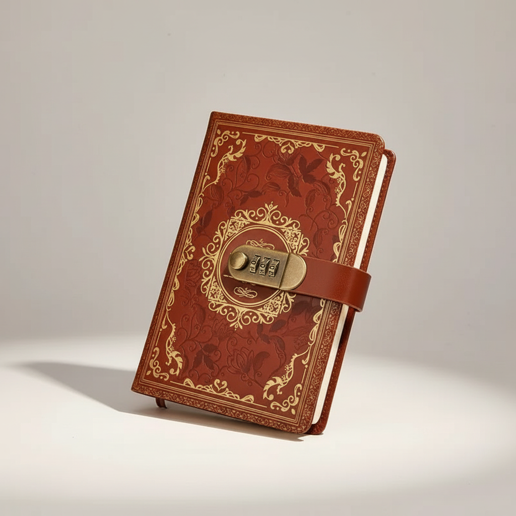 Nordspur | Lockoria A5 Retro Lock Journal