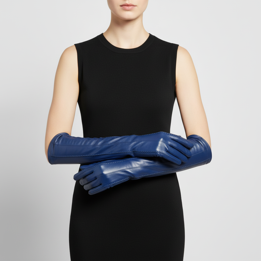 Nordspur | Long Genuine Sheepskin Gloves