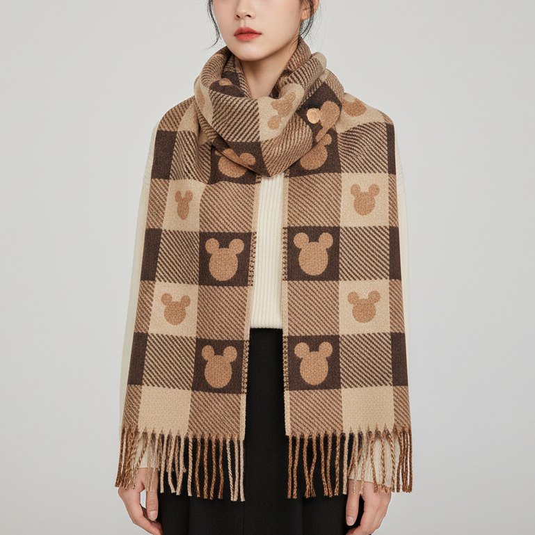 Nordspur | Long Printed Winter Scarf
