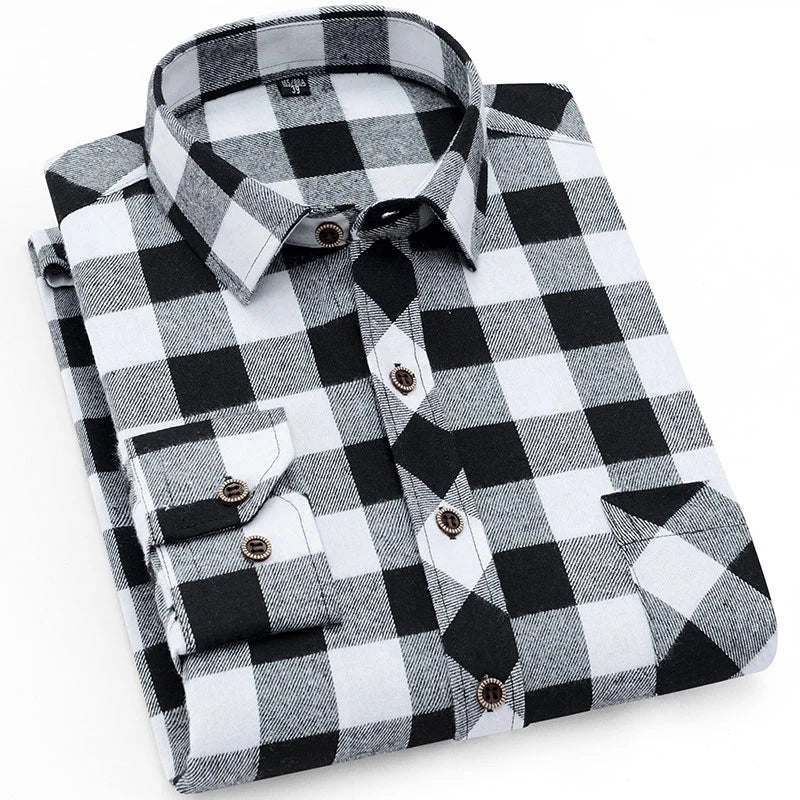Nordspur | Long Sleeve Cotton Blend Shirt