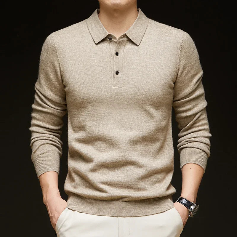 Nordspur | Long Sleeve Knit Polo