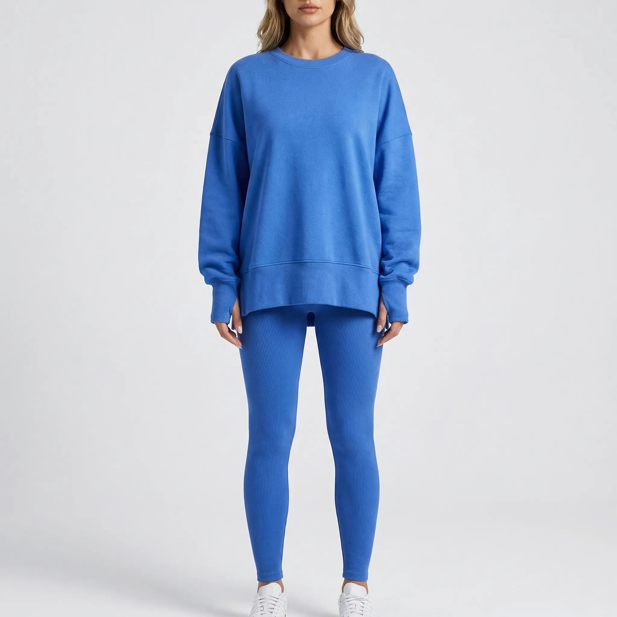 Nordspur | Lounxe Oversized Sweatshirt And Slim-Leg Trouser Set
