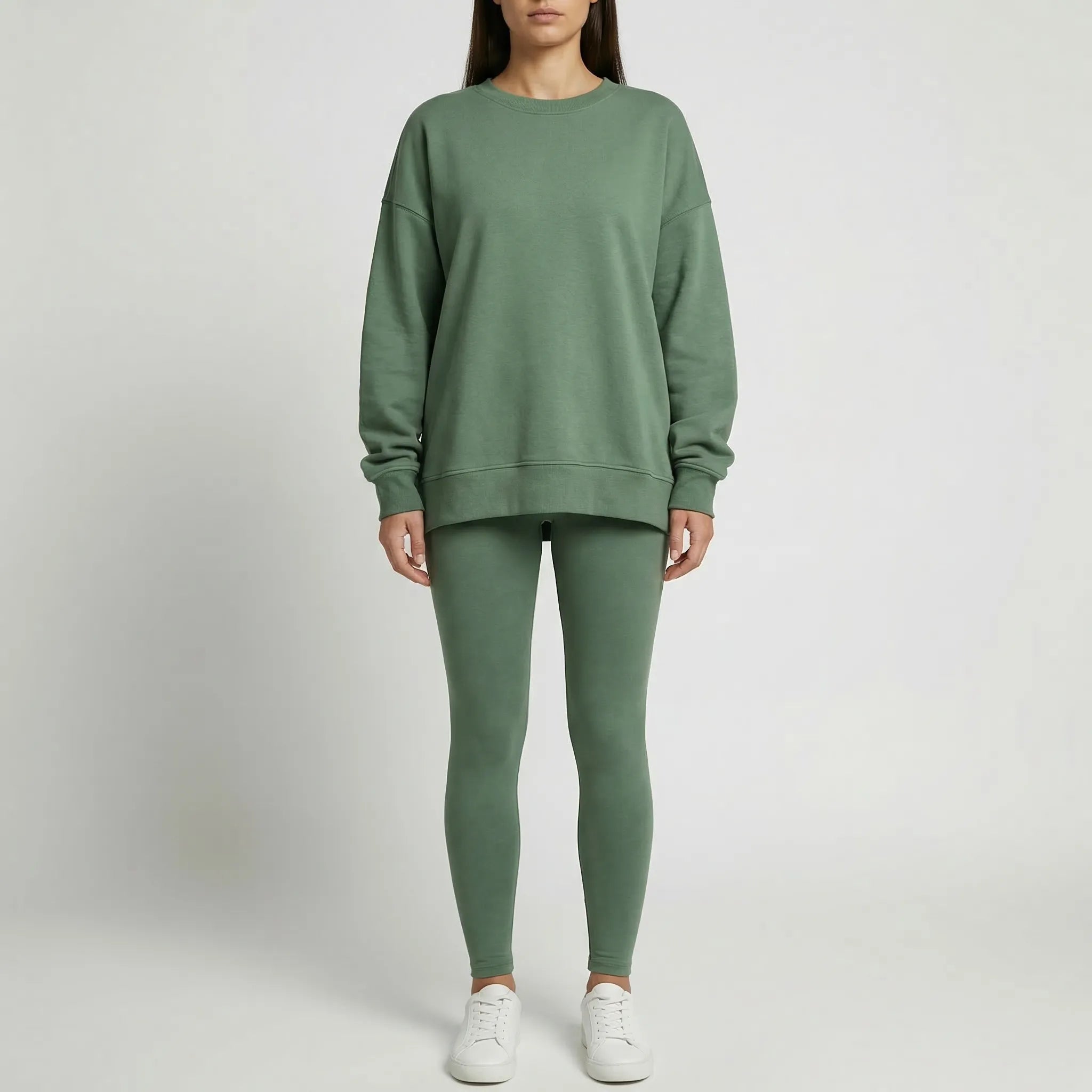 Nordspur | Lounxe Oversized Sweatshirt And Slim-Leg Trouser Set