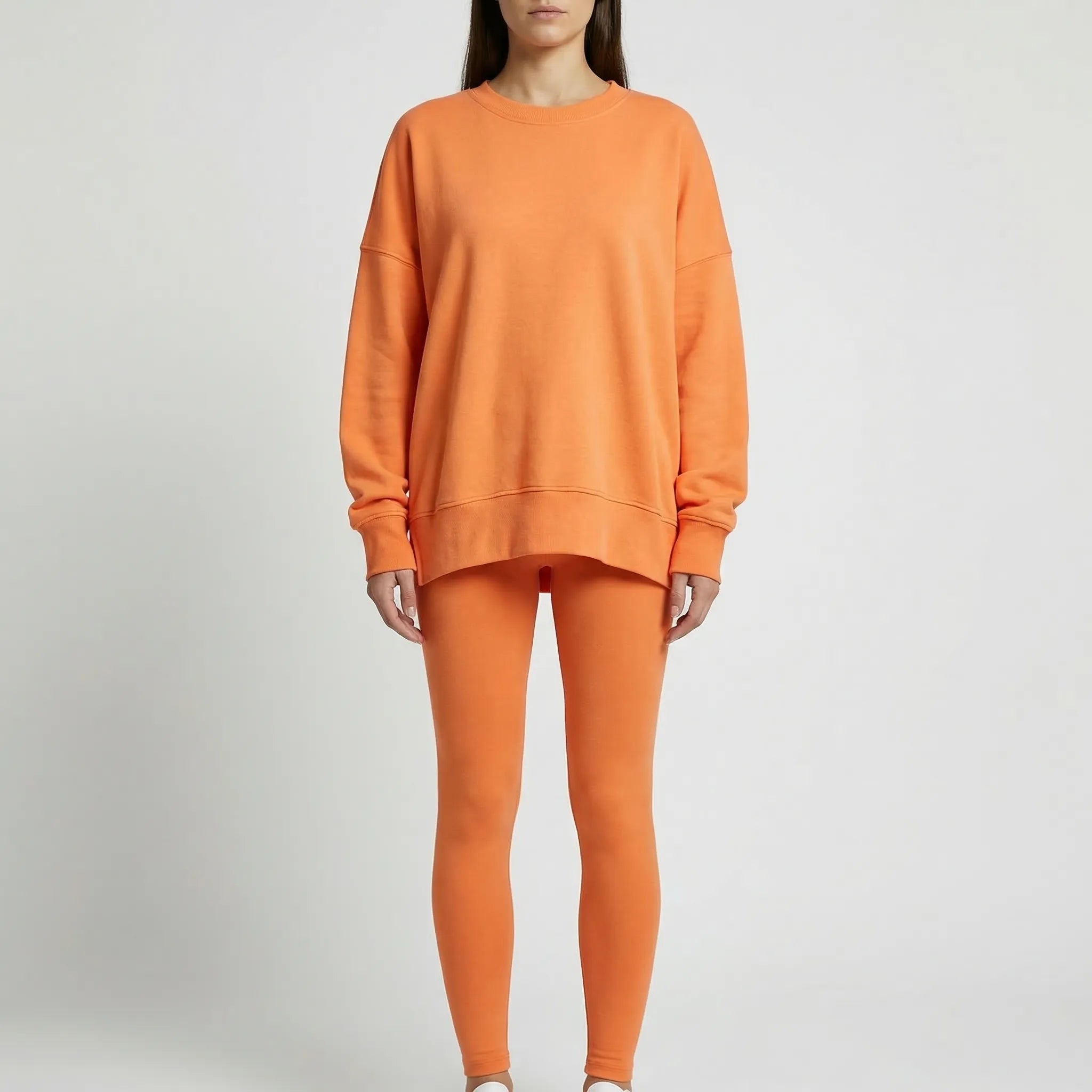 Nordspur | Lounxe Oversized Sweatshirt And Slim-Leg Trouser Set