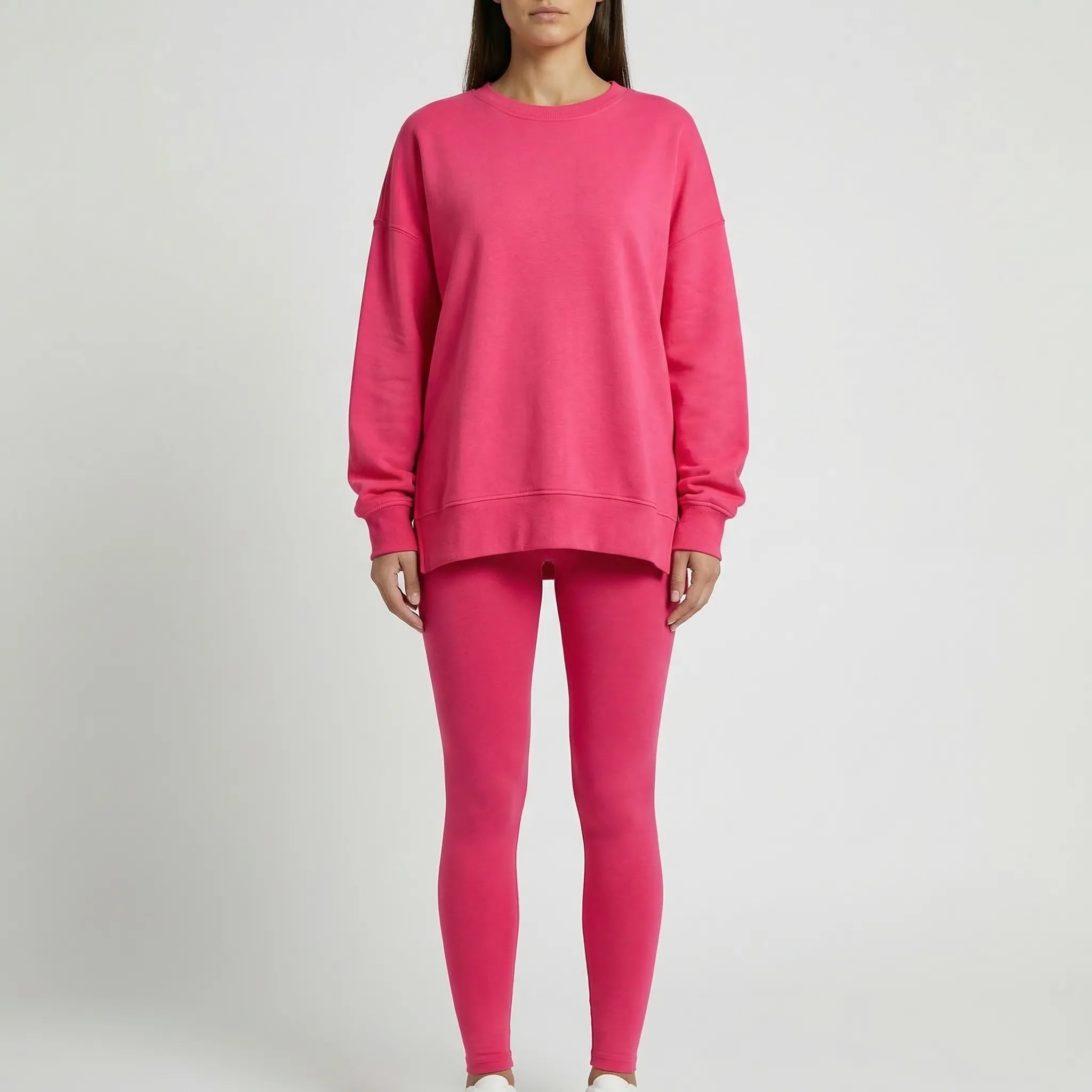 Nordspur | Lounxe Oversized Sweatshirt And Slim-Leg Trouser Set
