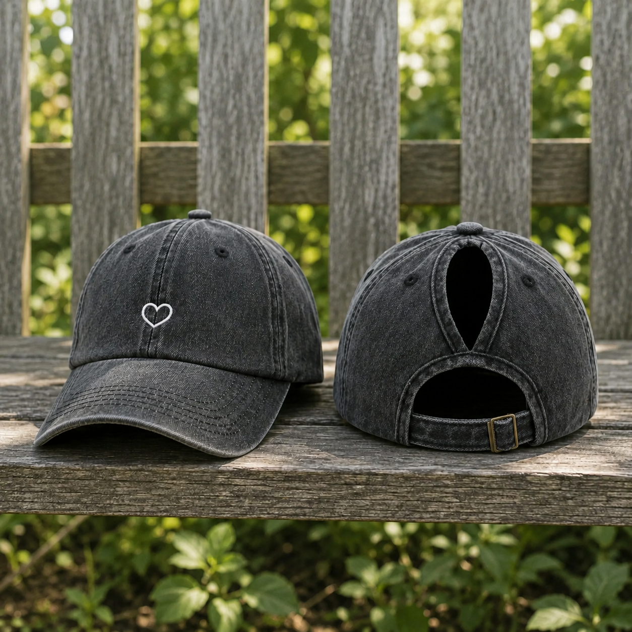 Nordspur | Lovelle Washed Retro Ponytail Cap