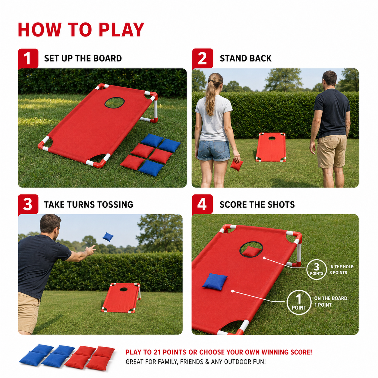 Nordspur | Ludaris Portable Bean Bag Game