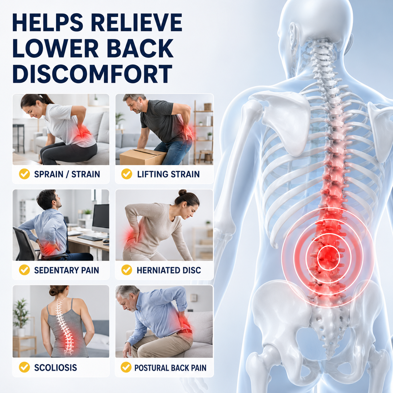 Nordspur | Lumbros Adjustable Lumbar Support Belt