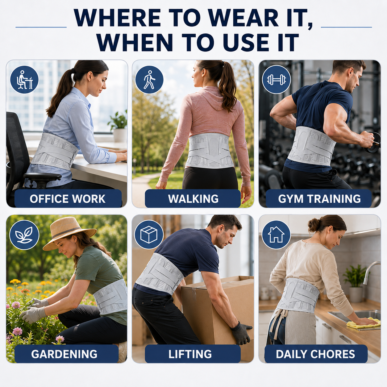 Nordspur | Lumbros Adjustable Lumbar Support Belt