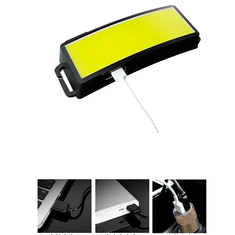 Nordspur | LumenArc COB LED Rechargeable Headlamp