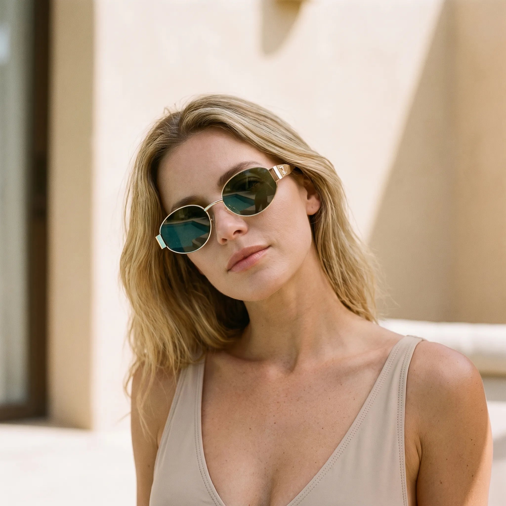 Nordspur | Lumeon Oval-Framed Designer Sunglasses