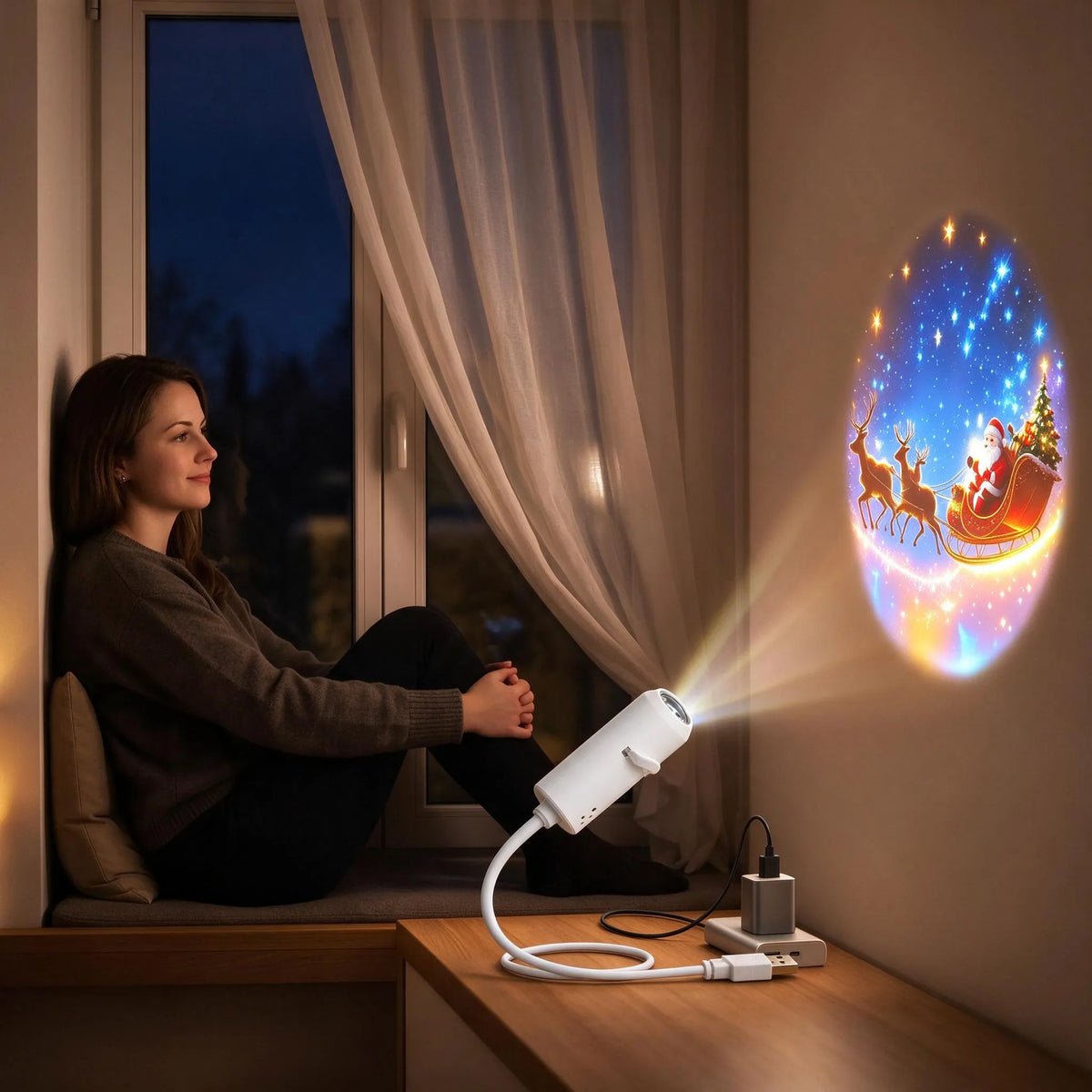 Nordspur | Lumevo Compact USB Christmas Projector Light