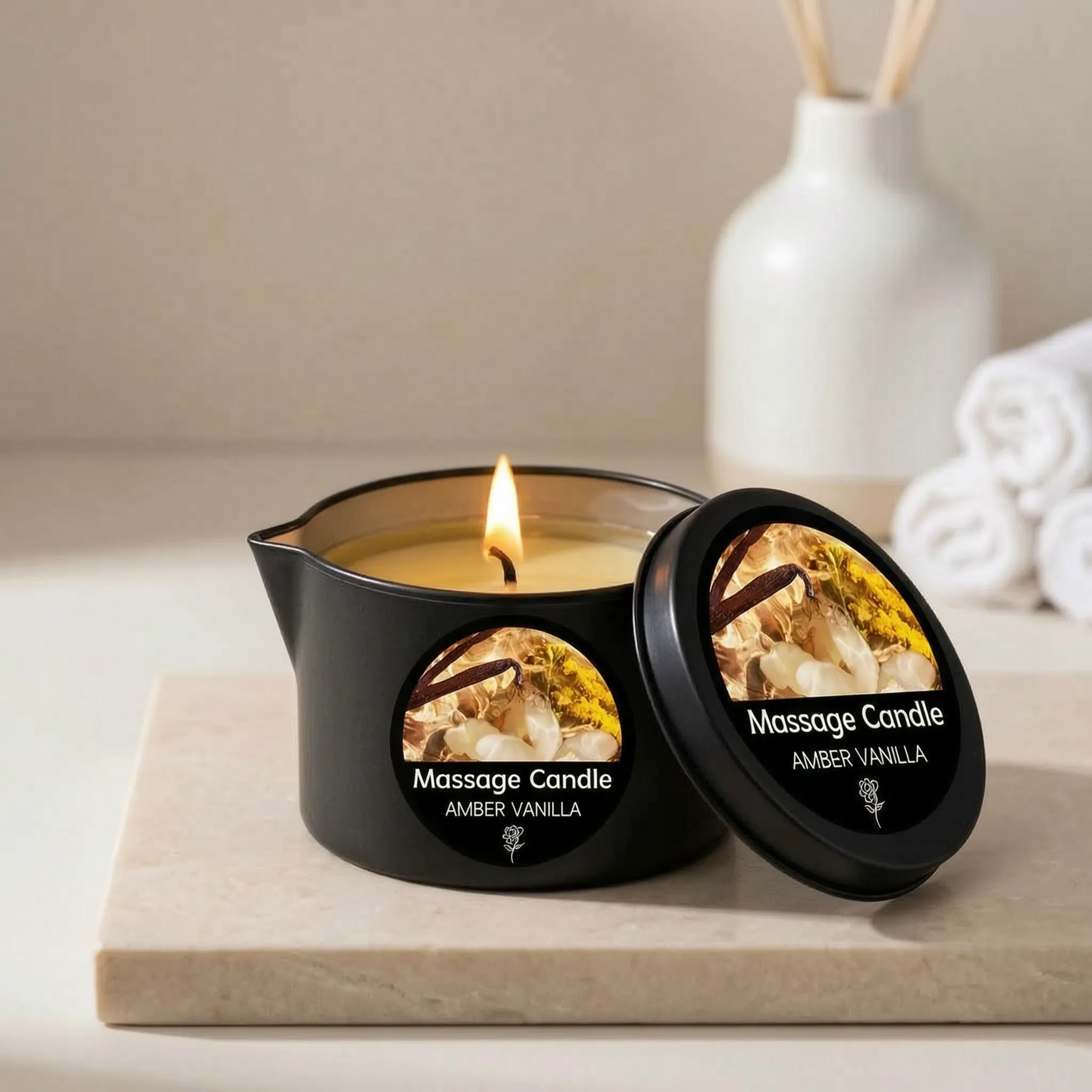 Nordspur | LumiMelt Scented Massage Candle