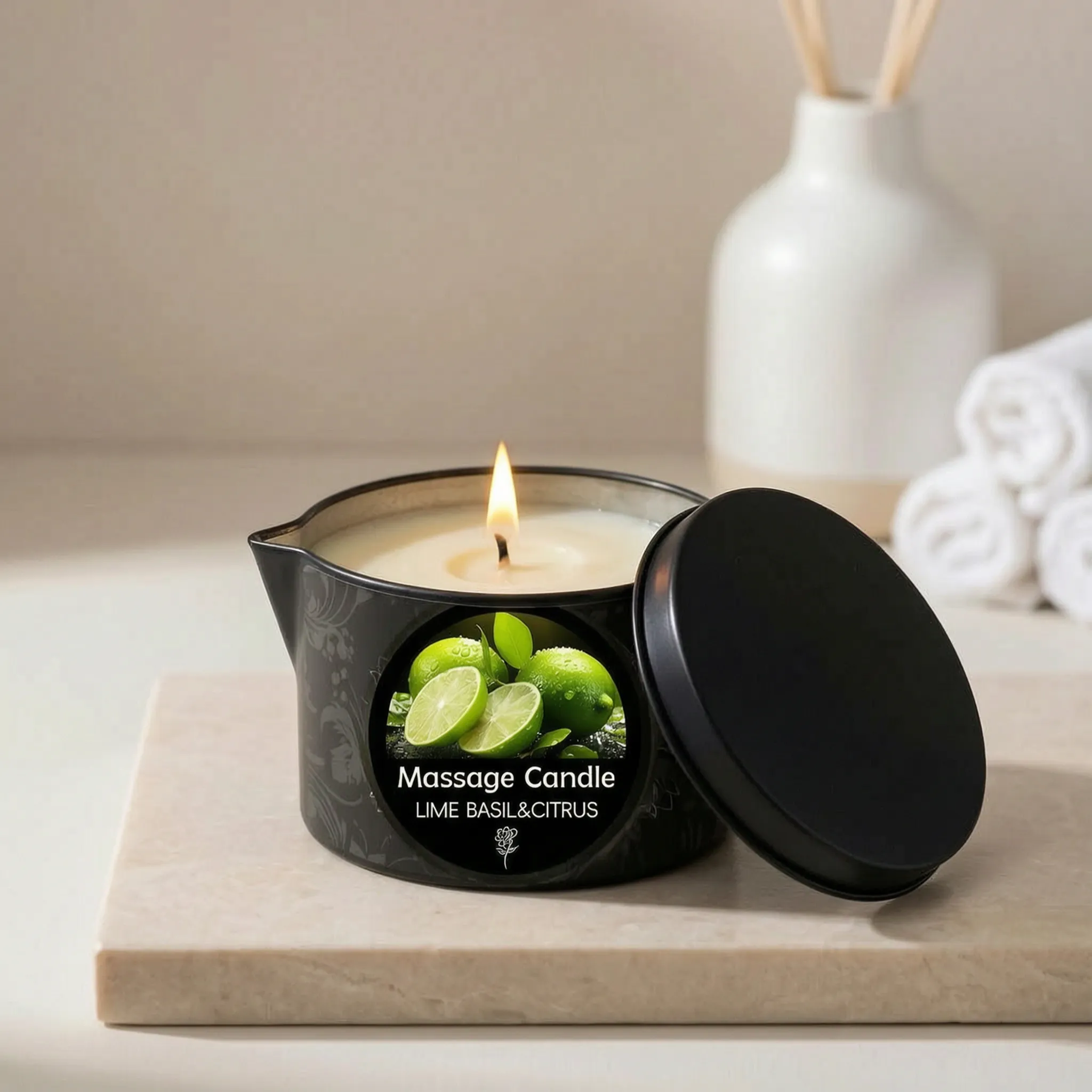 Nordspur | LumiMelt Scented Massage Candle