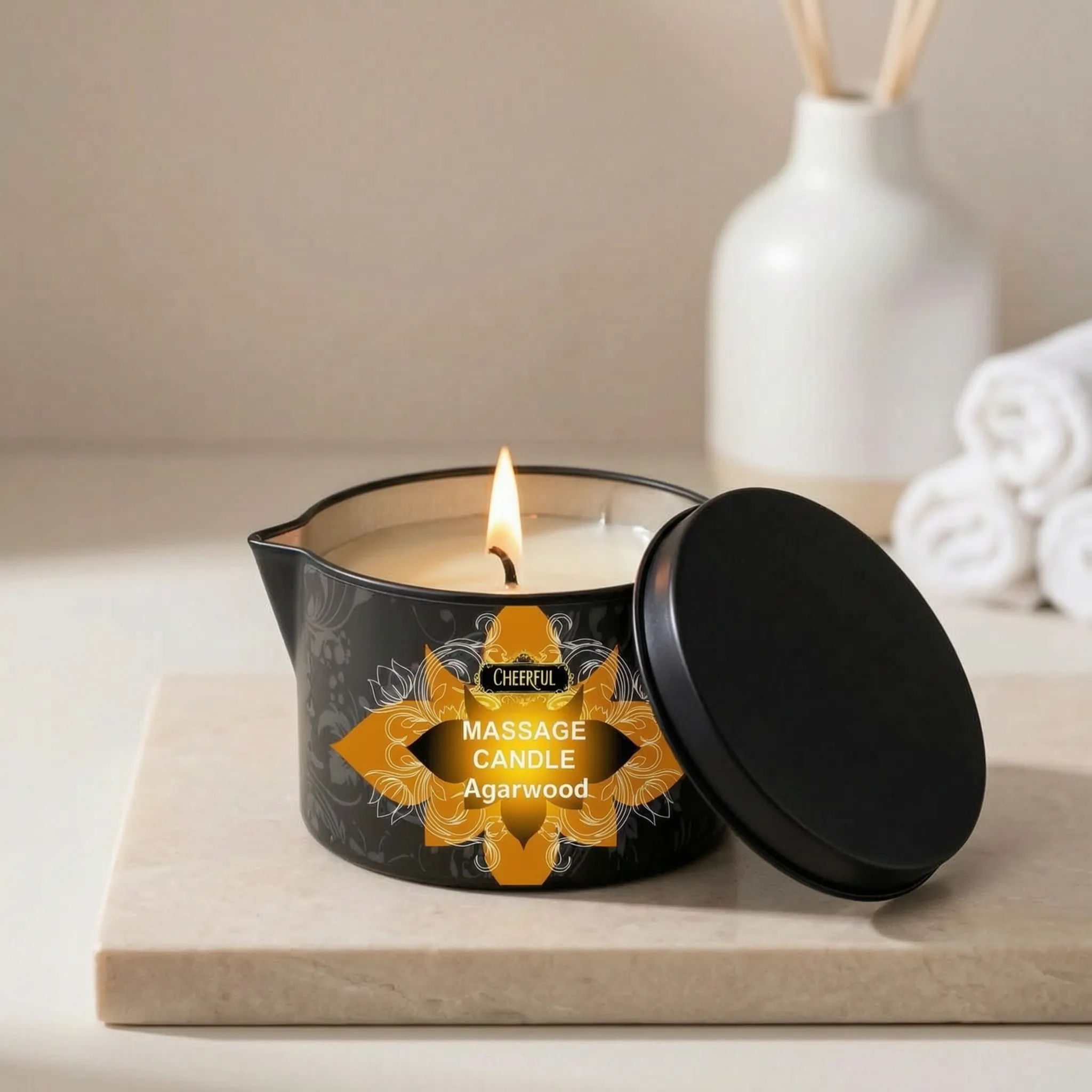 Nordspur | LumiMelt Scented Massage Candle