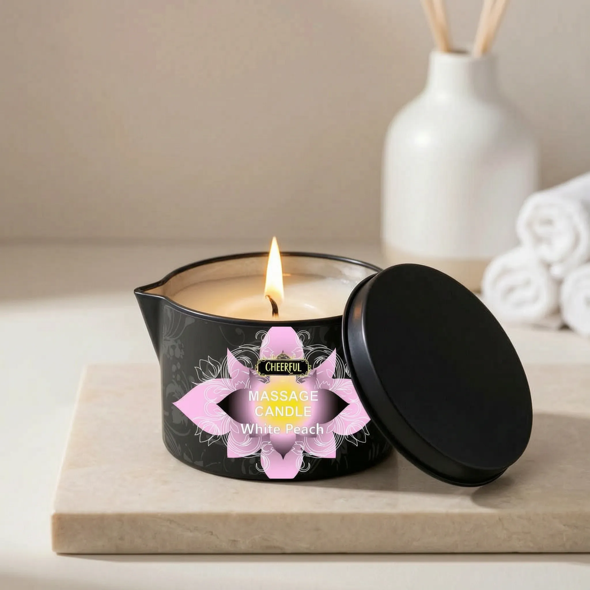 Nordspur | LumiMelt Scented Massage Candle