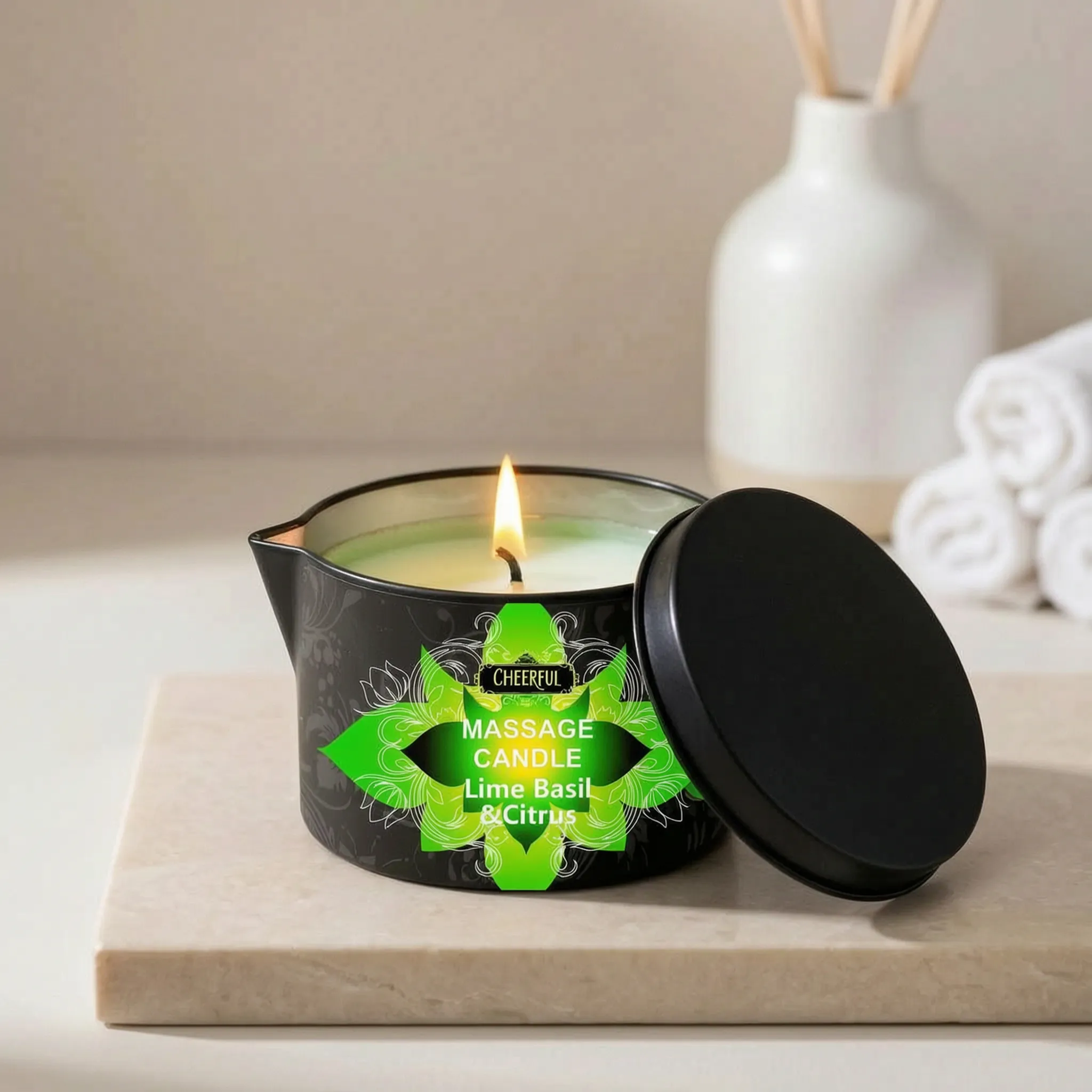 Nordspur | LumiMelt Scented Massage Candle
