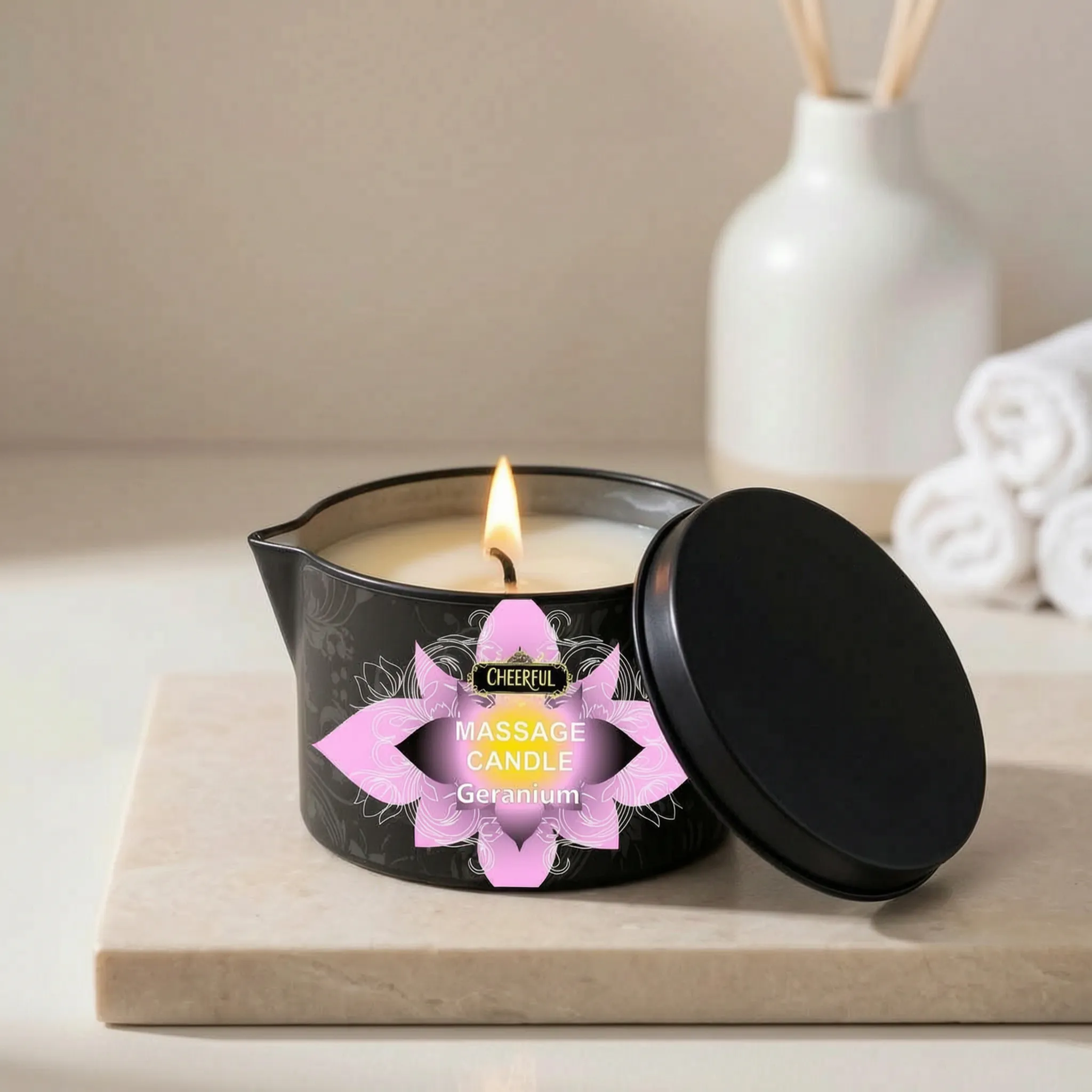 Nordspur | LumiMelt Scented Massage Candle