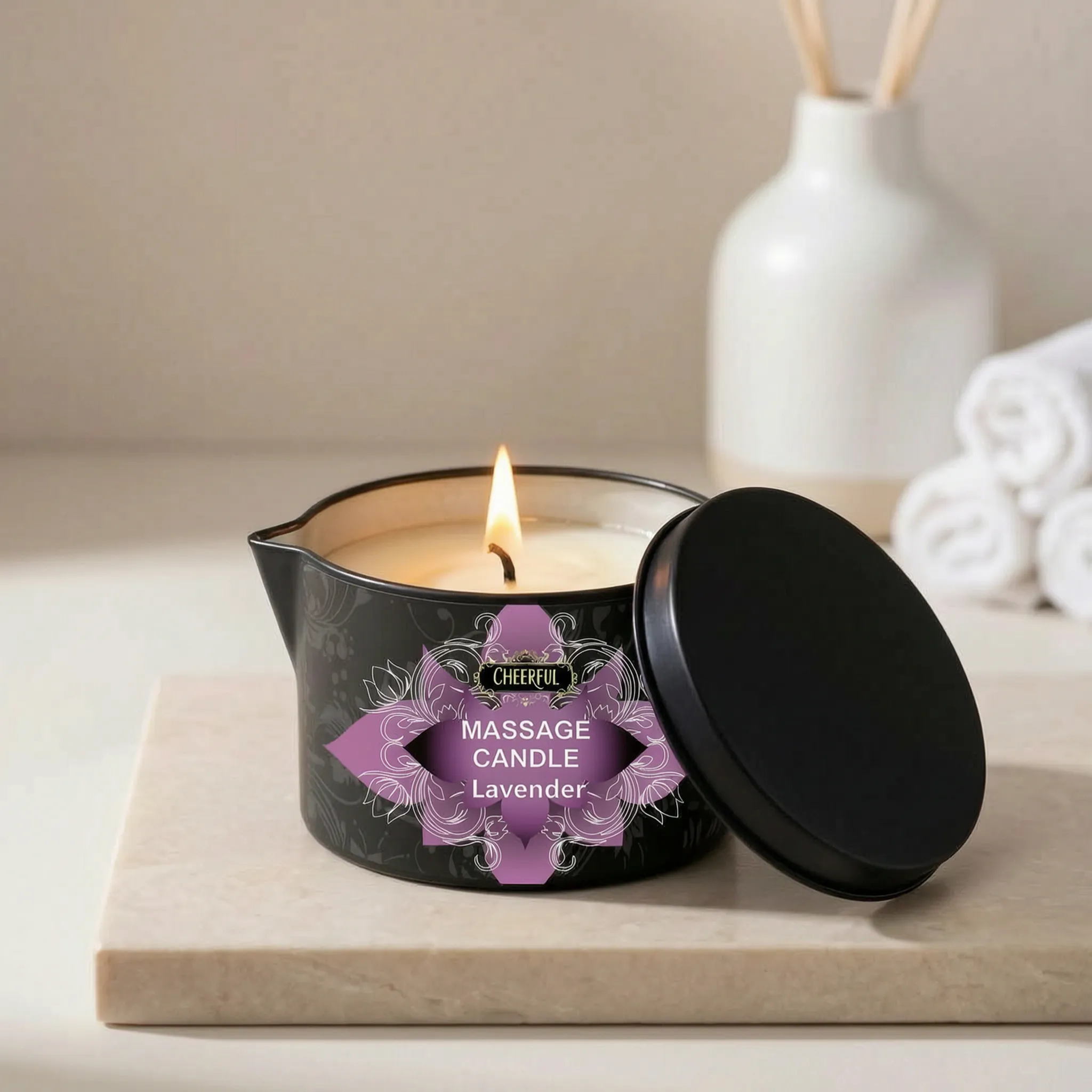 Nordspur | LumiMelt Scented Massage Candle