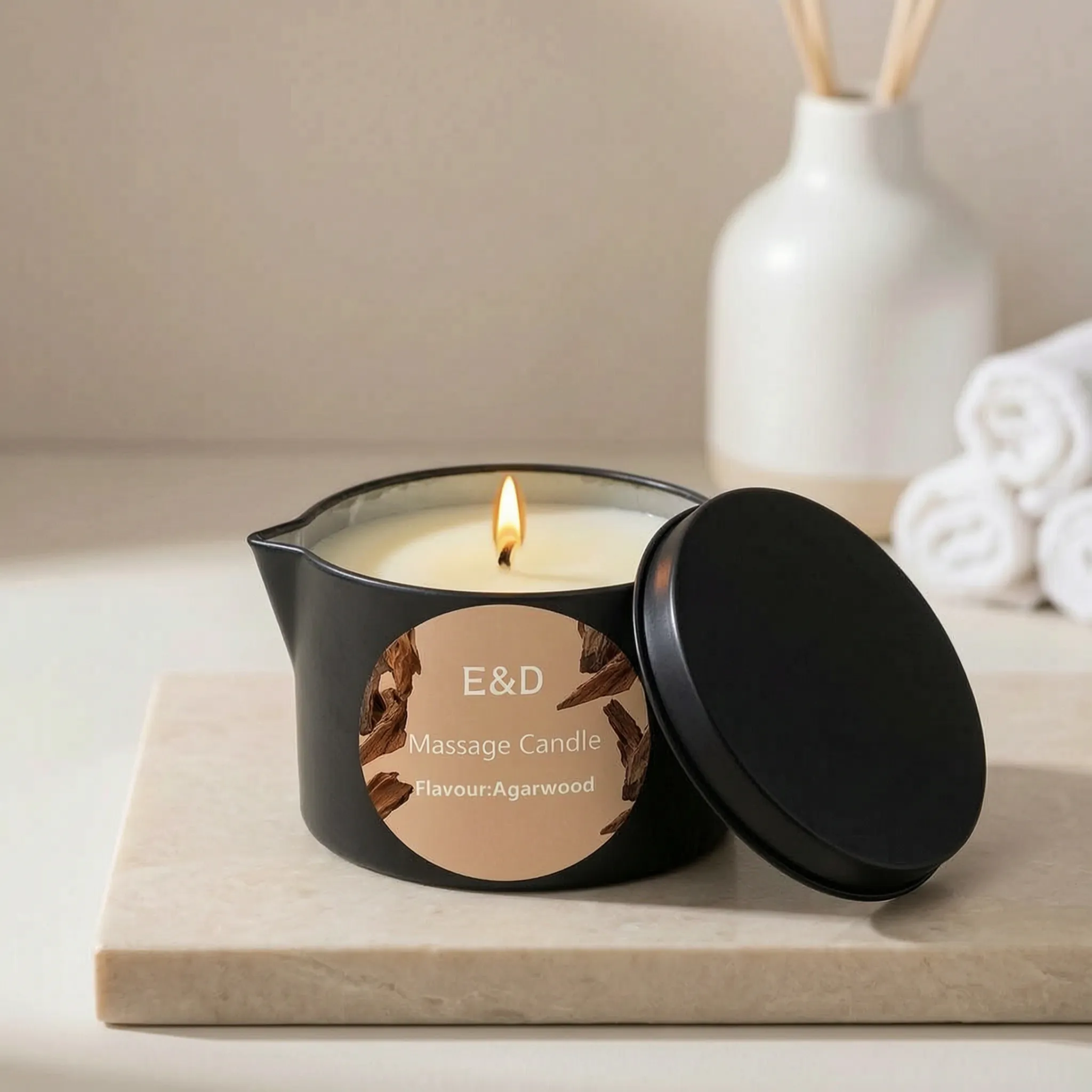 Nordspur | LumiMelt Scented Massage Candle